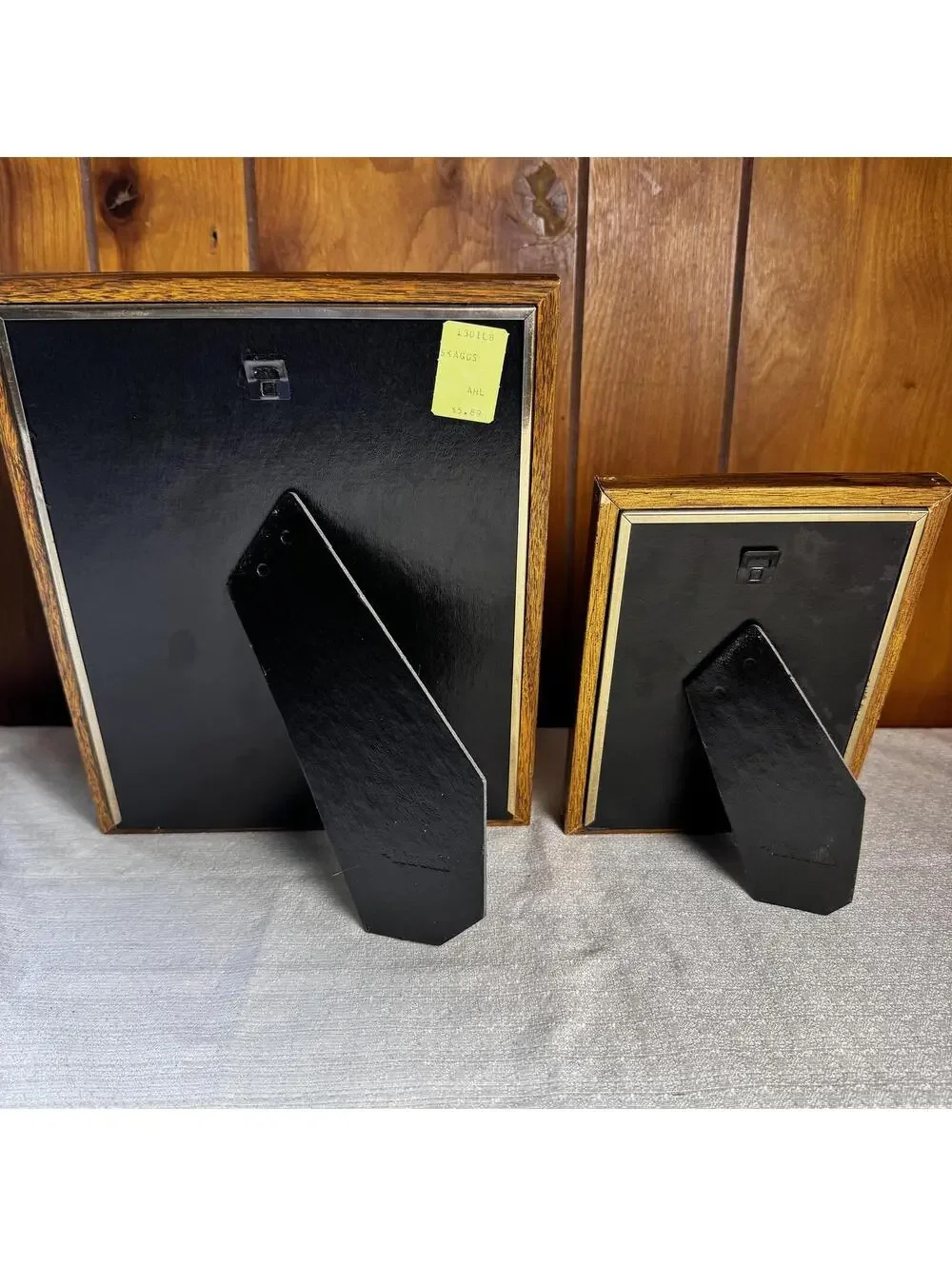 Vintage Intercraft Wood Picture Frames Set 5x7 & 8x10 Matching
